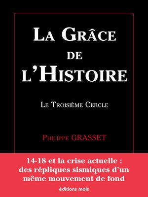 cover image of La grâce de l'Histoire